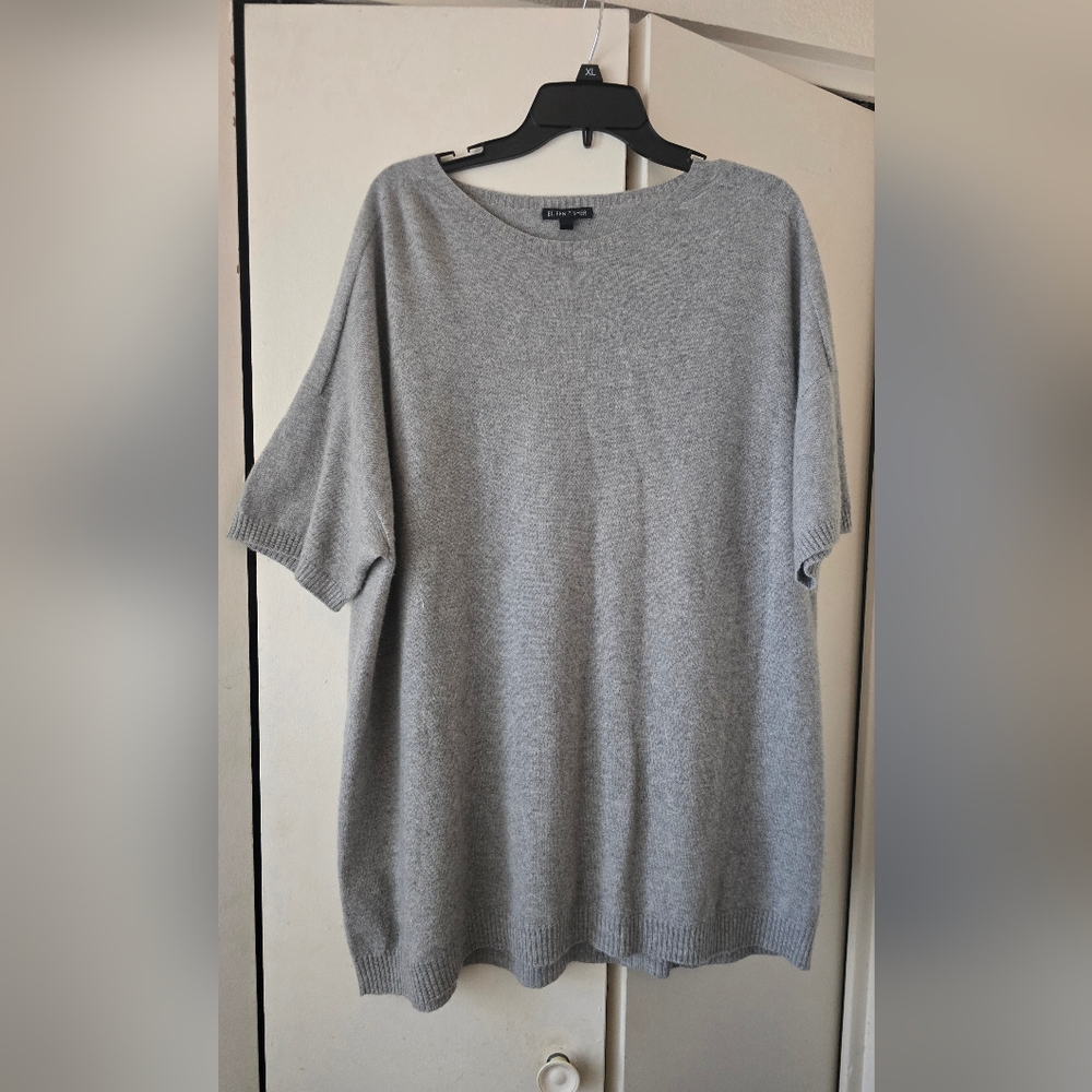 EILEEN FISHER CASHMERE TUNIC Sz Xl Preowned EUC